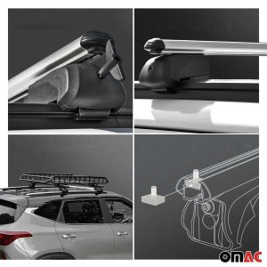 Alfa Romeo Stelvio Roof Racks - Omac - Boldbar V2 (Size M) - Gray - '16-'24